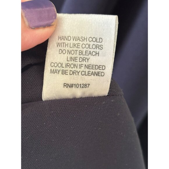 Alexia Admor Womens XL Short Sleeve Navy Katrina Military Sheath Midi Dress - Picture 7 of 12